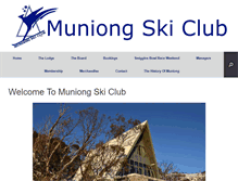 Tablet Screenshot of muniong.com.au